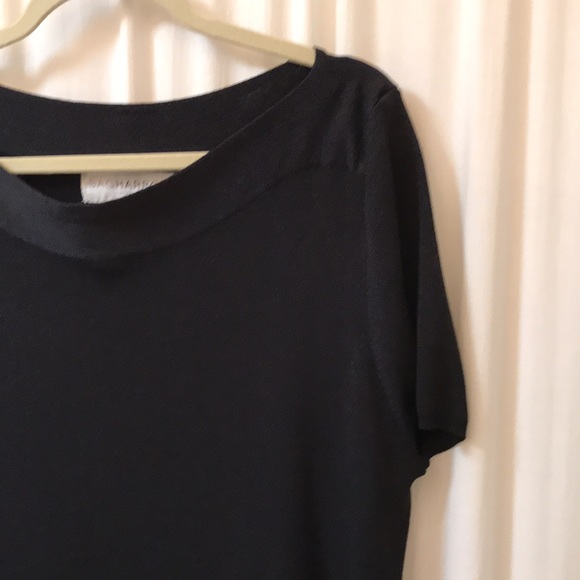 Sag Harbor Black Short Sleeve Top - Picture 3 of 6